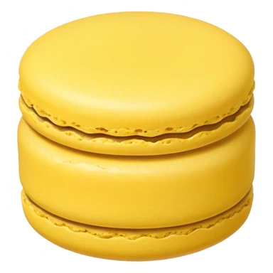a single of yellow macaron



















 sticker