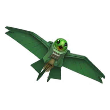 klingon bird of prey sticker