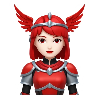 a roblox red valkyrie sticker