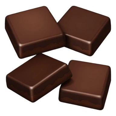 1-2 squares dark chocolate sticker