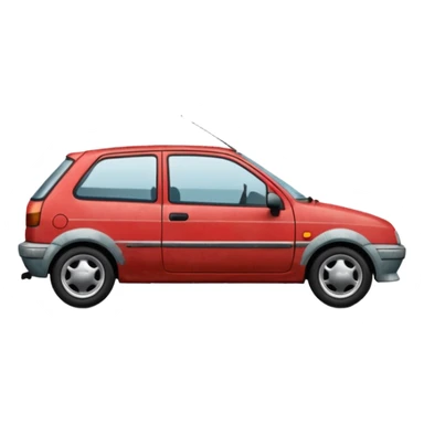 Ford fiesta 1998 MK4 old sticker