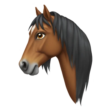 East Indian horse sticker