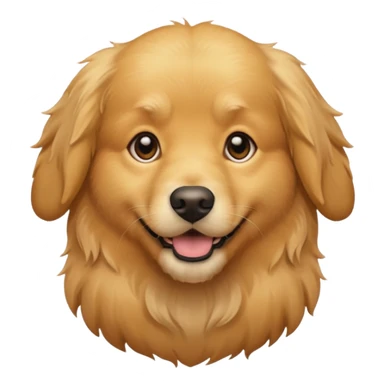 Golden retriever dog sticker