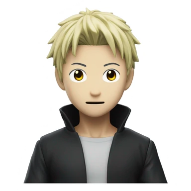 Yuji Itadori figure from Jujutsu Kaisen  sticker