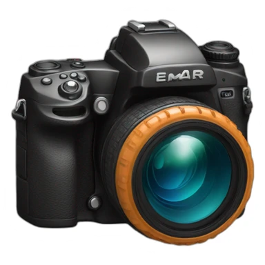 Slr camera sticker