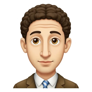 A Jewish guy with big nose sticker