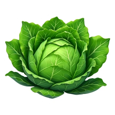 green pointy cabbage NOT rounded sticker