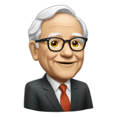 warren buffet sticker