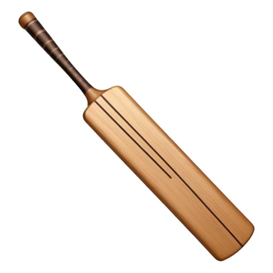 I need a cricket bat as emoji which I can paste with text sticker