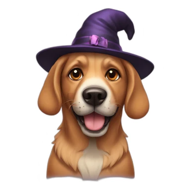 dog halloween sticker