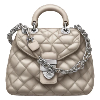 A glamorous Dior handbag sticker