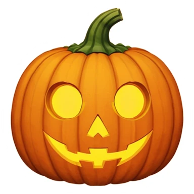 cure hallowen pumpkin sticker