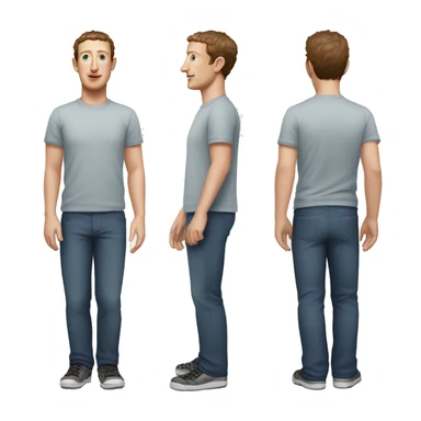 mark zuckerberg reptiloid full body sticker