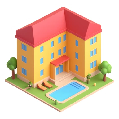 The little ghosts
of the hotel sticker