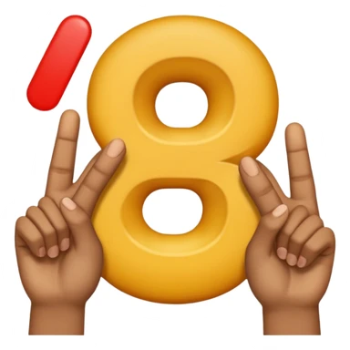 replace the ice cream with the numbers 6 and 7 holding his hands doing this emoji 🫴 and the left is the same emoji but flipped sideways then make the emojis 6️⃣7️⃣ go in each so six gos in the left hand and seven goes in the right hand now make the last picture have a 7 in the right hand sticker