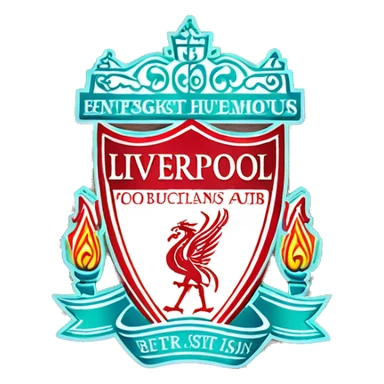 Fc liverpool logo sticker
