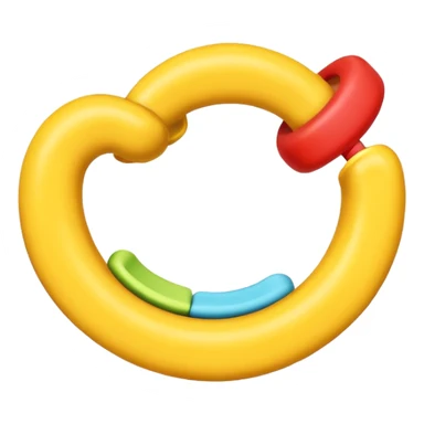 Teether sticker