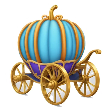 cinderella pumpkin carriage  sticker