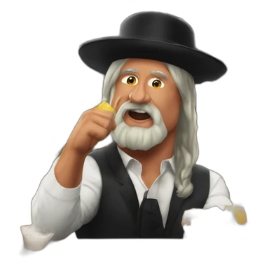 Hasidic Hulk Hogan’s bar mitzvah sticker