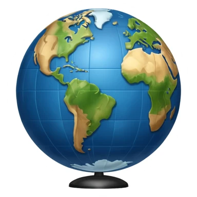 Earth Globe from Film Studios sticker