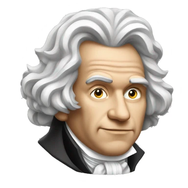 beethoven sticker