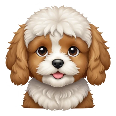 Cavapoo pup sticker