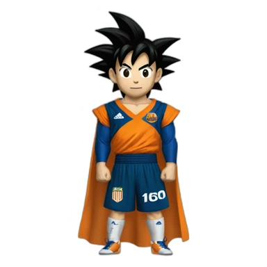 Goku vestido del betis sticker