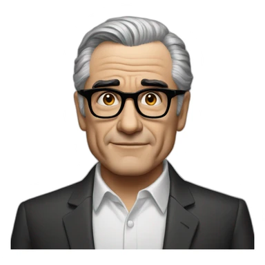Martin Scorsese without smile sticker