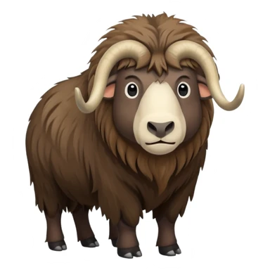 Muskox sticker