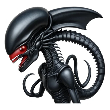 xenomorph from movie alien sticker