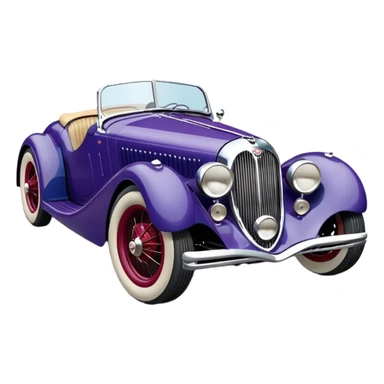 A very fast racing 1934 jaguar roadster rustic lowered low rider old antique rat hot rodded blueberry and cherry pearl mod  sticker