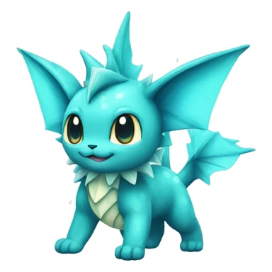 Vaporeon full body sticker