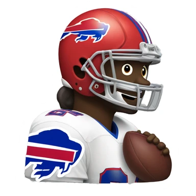 Buffalo bills football sticker