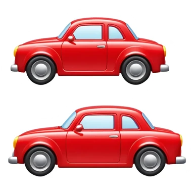 car in the card sticker