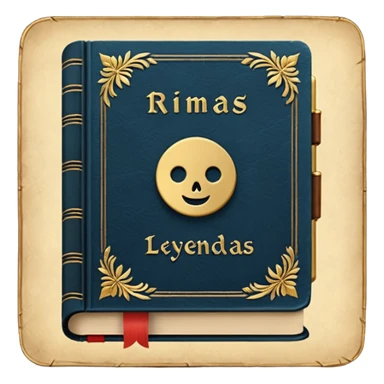 "Rimas y Leyendas" de Gustavo Adolfo Bécquer sticker