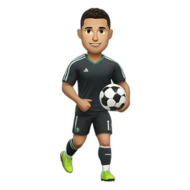 Ronaldo playing other sports  sticker