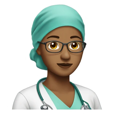 surgical tech medium tone sticker