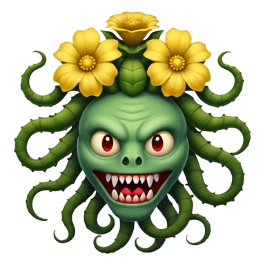 Stranger things demo gorgon sticker