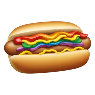 Gay hot dog sticker