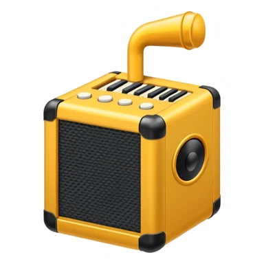 music sound box sticker