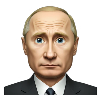 Sad Putin spilled the oil sticker
