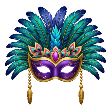 Festival Mask sticker