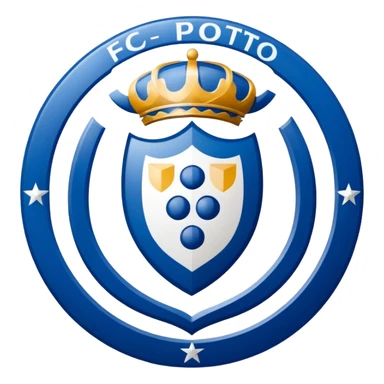 fc porto football team logo emoji sticker