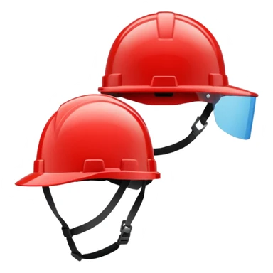 red Safety Helmets sticker