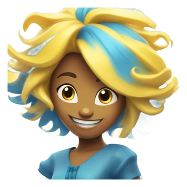 character of inside-out, joy sticker