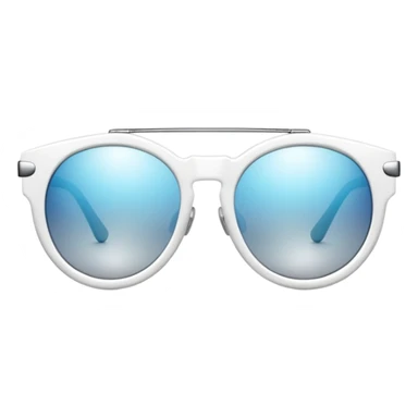 white luxury sunglasses sticker