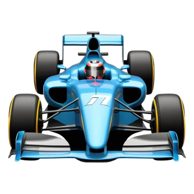 formula 1 black sticker