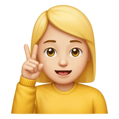 Emoji jaune qui fait des doigts d’honneur sticker