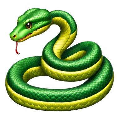 snake crawling  sticker
