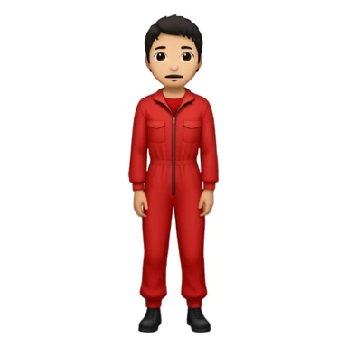 Tokyo in the la casa de papel TV show sticker